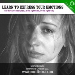 Learn to Express Your Emotions