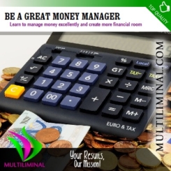 Be a Great Money Manager