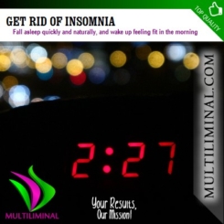 Get rid of insomnia