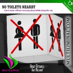 No Toilets Nearby