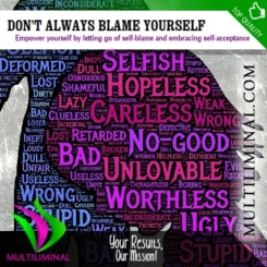 Don't Always Blame Yourself